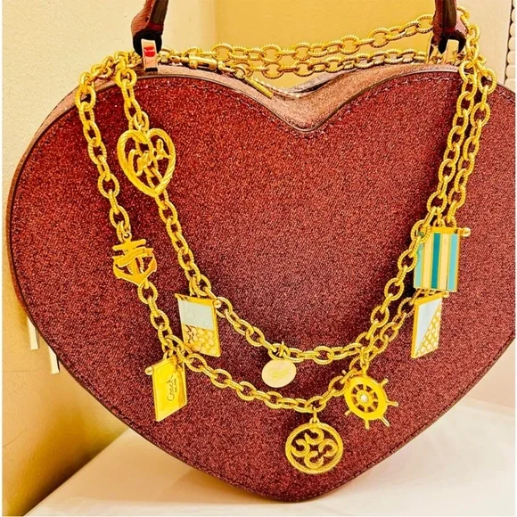 💰SOLD💰NWOT Coach Nautical Charm Necklace - Picture 2 of 10